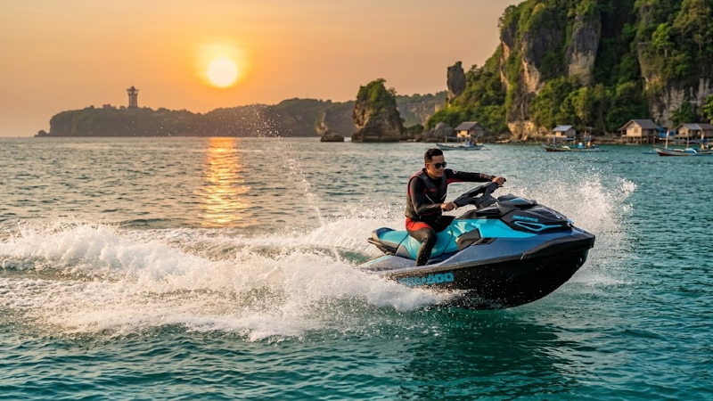 Bali South Coast Adventure: Jetski & Uluwatu Sunset Tour